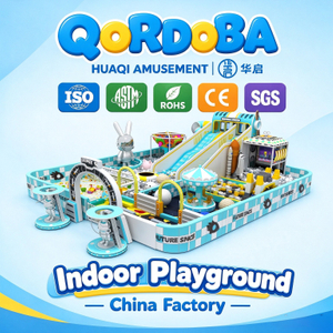 Space Themed Family Entertainment Center with Trampolines And AR Sports for Indoor Playground