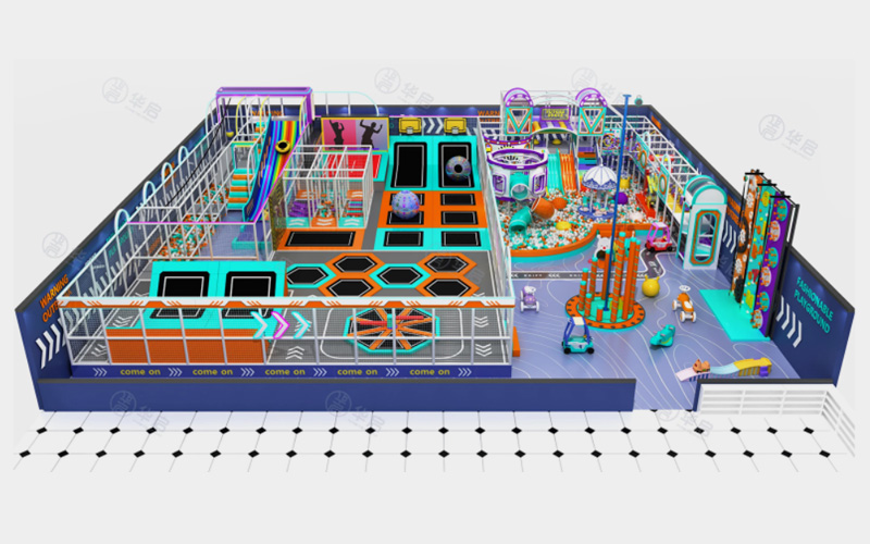 Large-scale indoor amusement park project in Asia